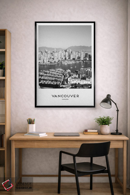 تابلو دکوراتیو ونکوور کانادا اثر نائومی دیویس - D3B