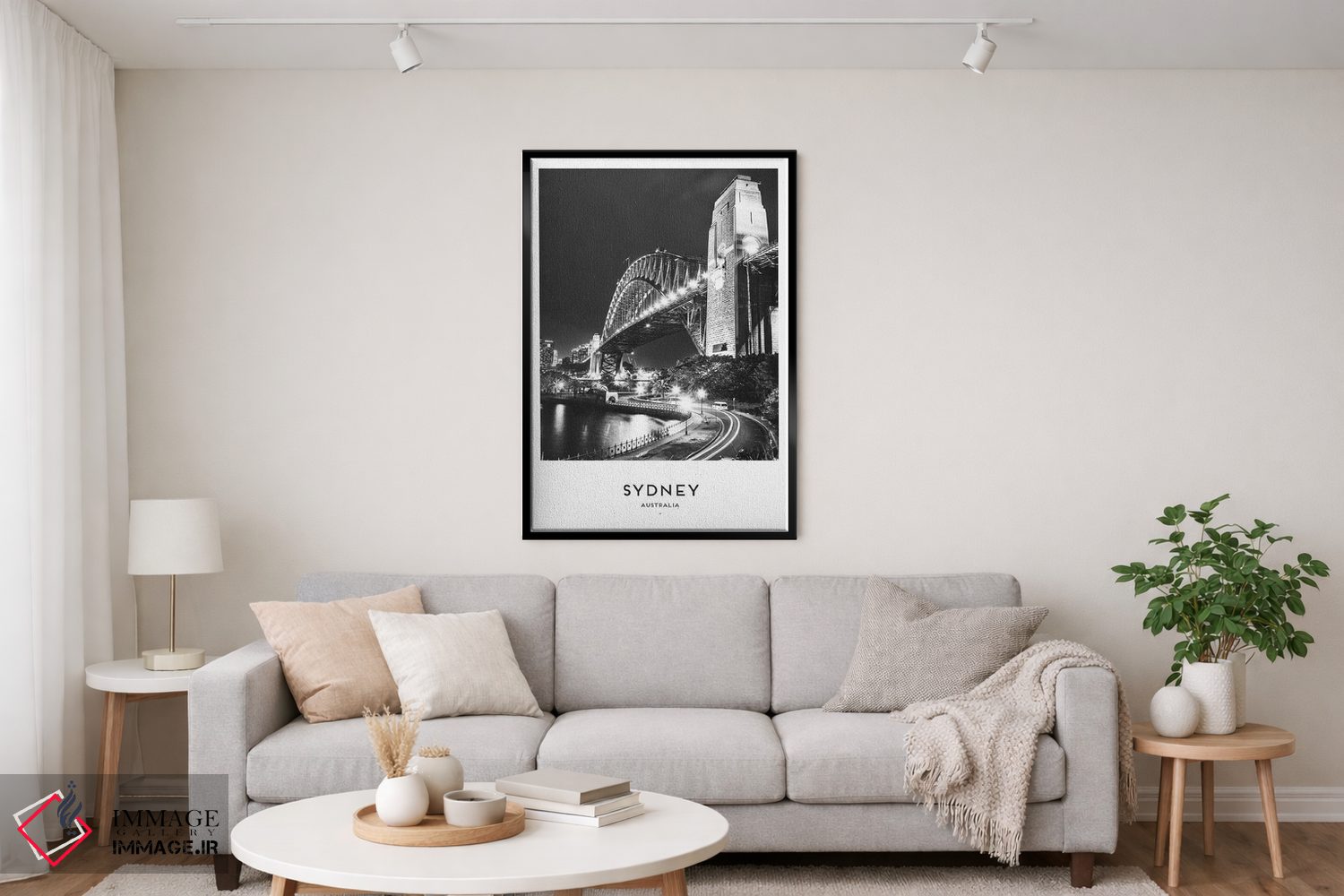 تابلو دکوراتیو پل بندرگاه سیدنی اثر نائومی دیویس - D4B