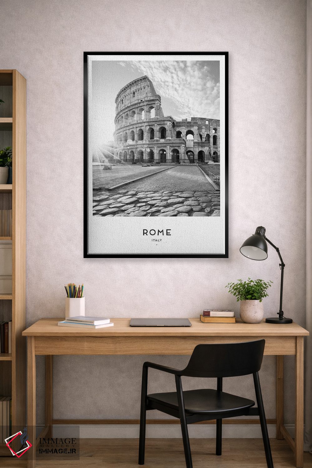 تابلو دکوراتیو رم ایتالیا اثر نائومی دیویس - D4B
