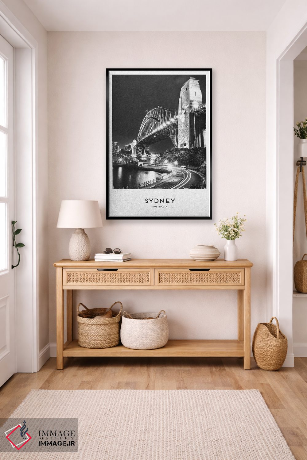 تابلو دکوراتیو پل بندرگاه سیدنی اثر نائومی دیویس - D5B