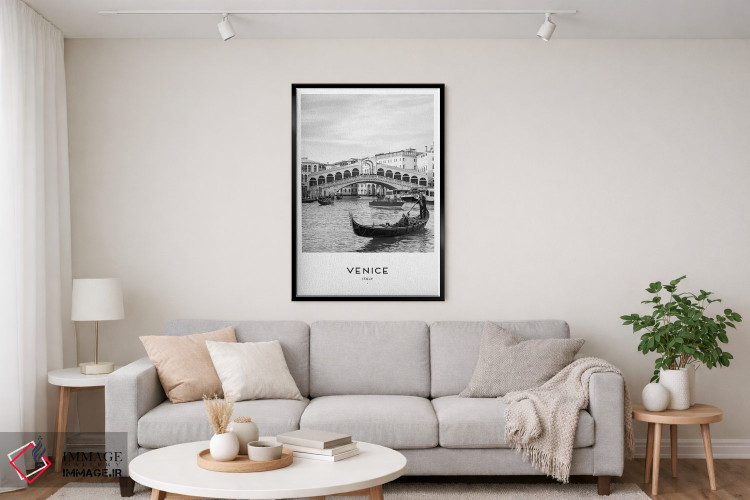 تابلو دکوراتیو گوندولا ونیز اثر نائومی دیویس - D5B