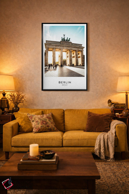 تابلو دکوراتیو برلین آلمان اثر نائومی دیویس - D4B