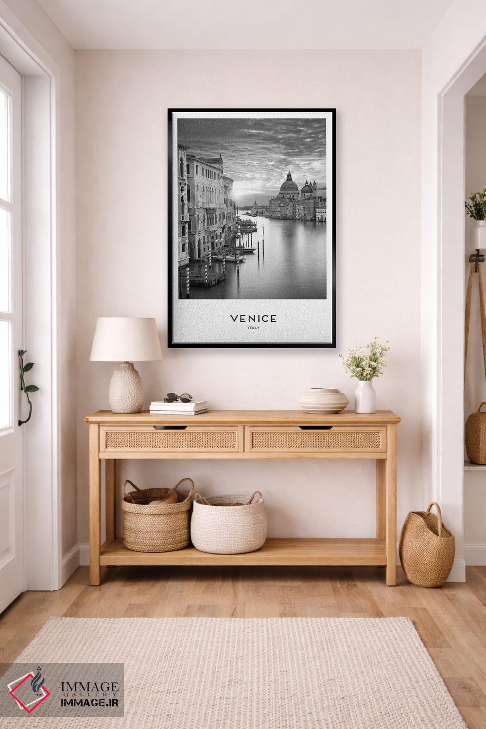 تابلو دکوراتیو ونیز ایتالیا اثر نائومی دیویس - D6B