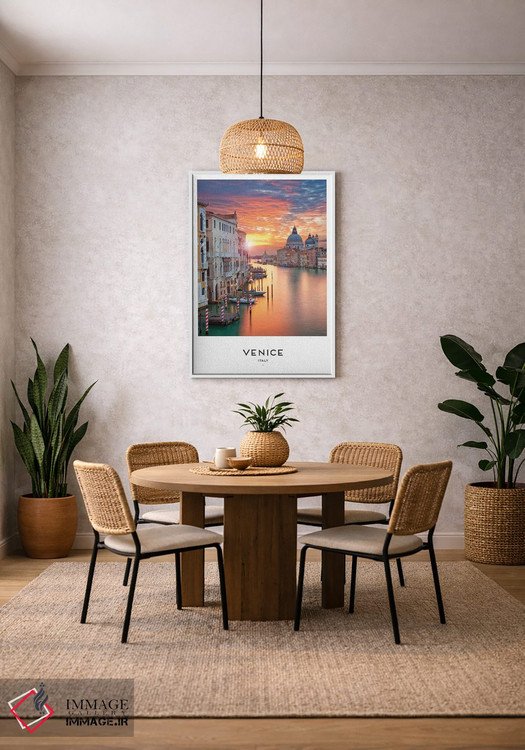 تابلو دکوراتیو ونیز ایتالیا اثر نائومی دیویس - D3W