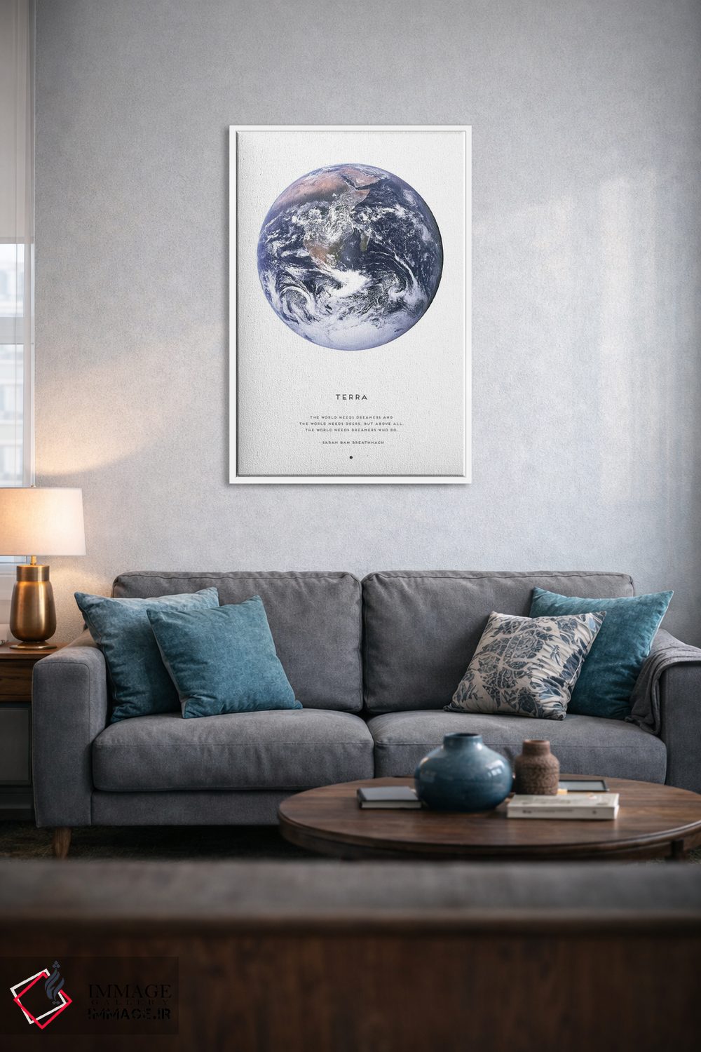 تابلو دکوراتیو ترا اثر نائومی دیویس - D4W