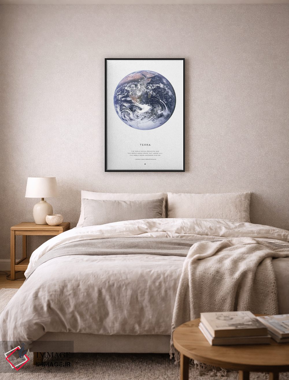 تابلو دکوراتیو ترا اثر نائومی دیویس - D6B