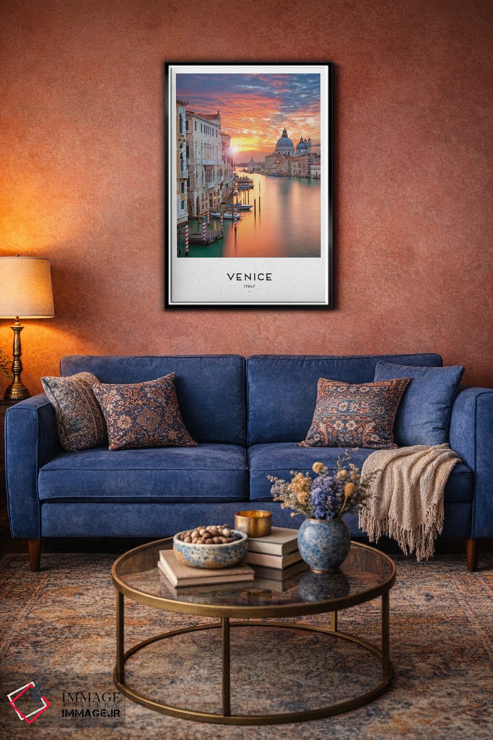 تابلو دکوراتیو ونیز ایتالیا اثر نائومی دیویس - D5B