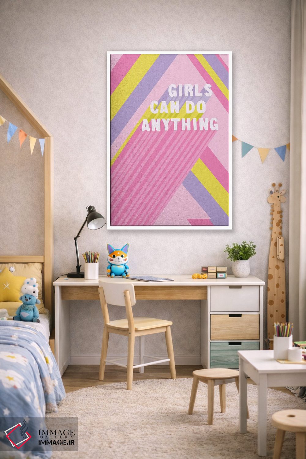 تابلو دکوراتیو پاپ سرگرم کننده ۲ اثر نانسی مک کنزی - D1W