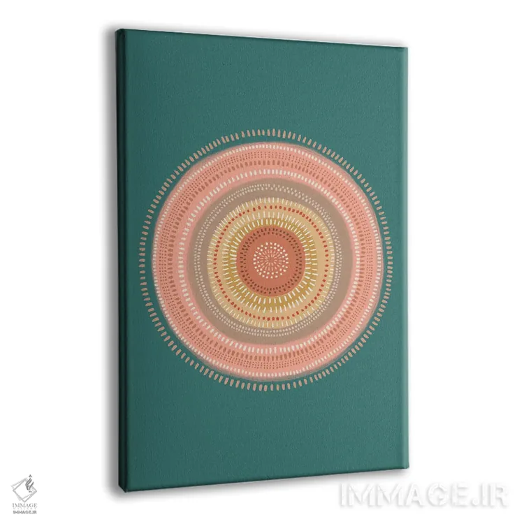 تابلو دکوراتیو بیابان بوهو اثر نانسی مک کنزی - نمای پرسپکتیو محصول