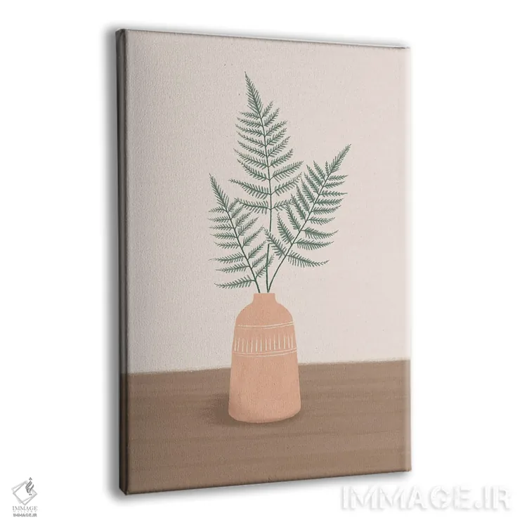 تابلو دکوراتیو برگ های خشک دو اثر نانسی مک کنزی - نمای پرسپکتیو محصول