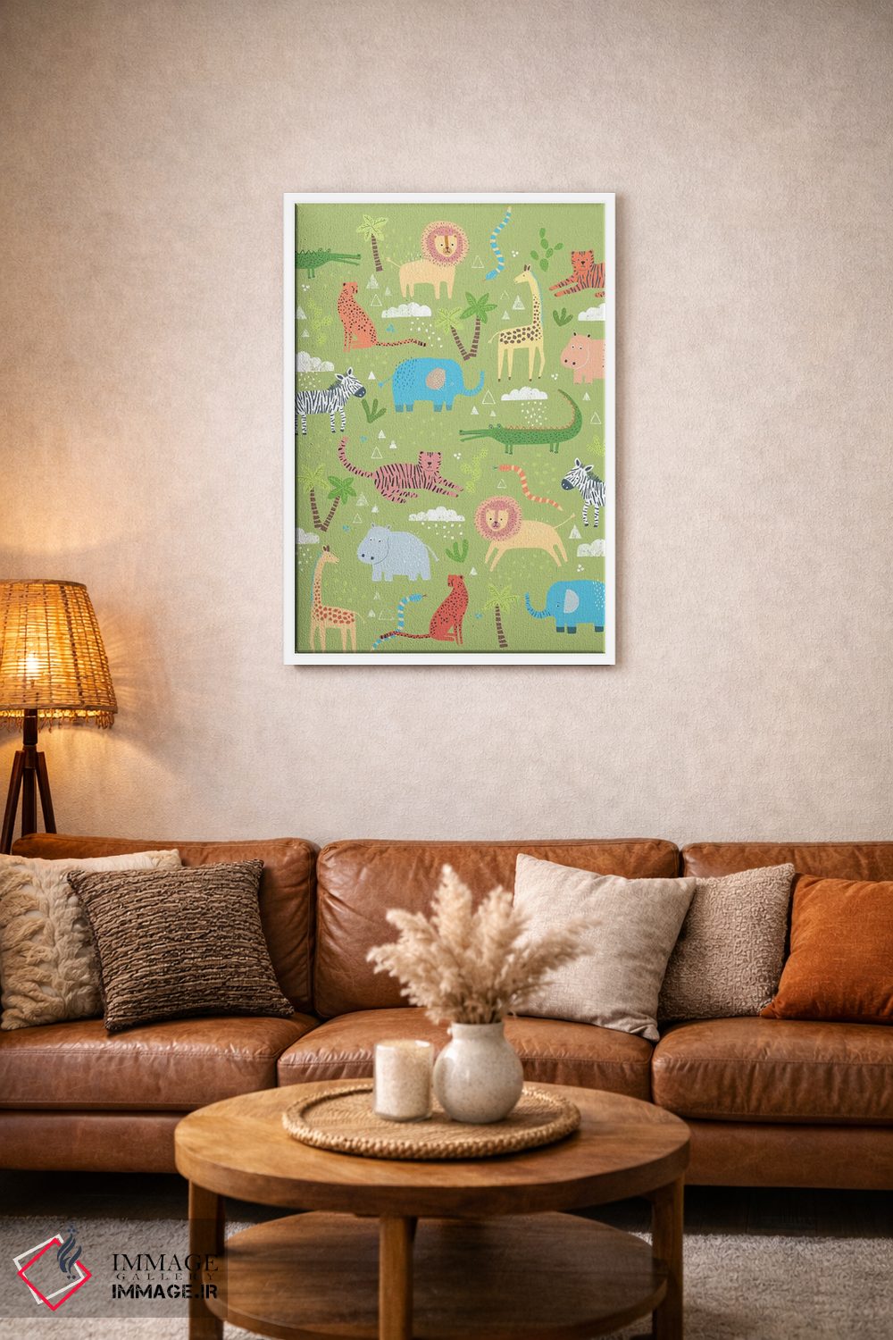 تابلو دکوراتیو دوستان جنگلی سه اثر نانسی مک کنزی - D4W