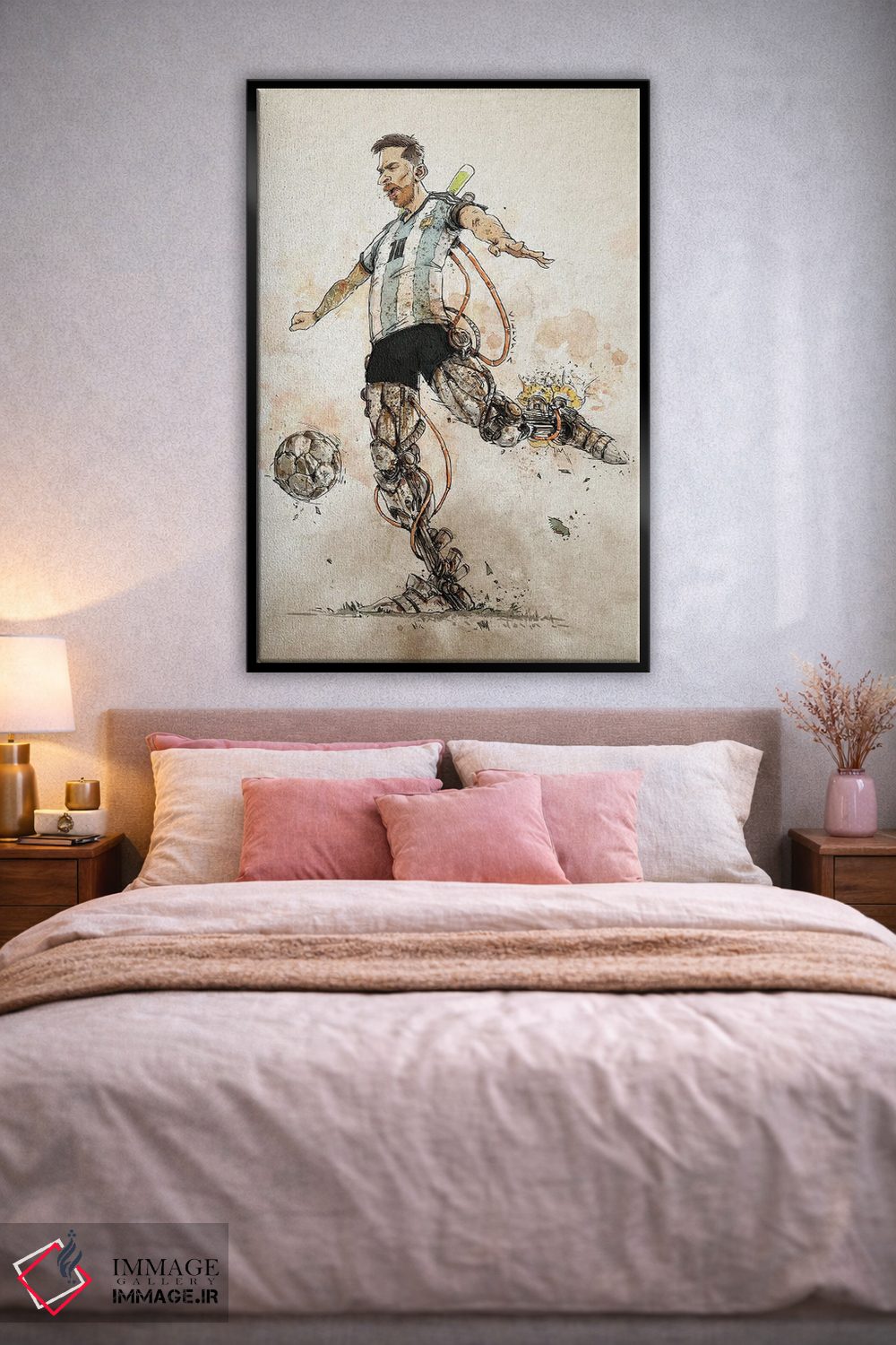 تابلو دکوراتیو مسی زنگ زده اثر نیکو دی متیا - D2B