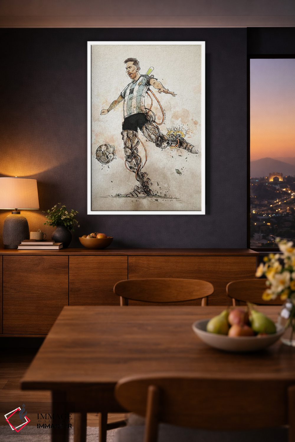 تابلو دکوراتیو مسی زنگ زده اثر نیکو دی متیا - D3W