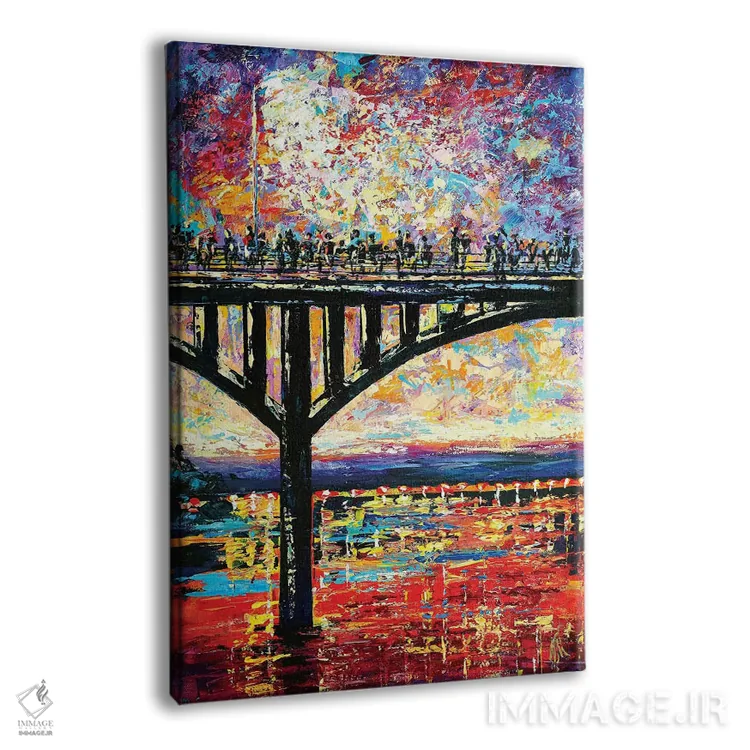 تابلو دکوراتیو پل کنگرس اونیو اثر ناتاشا میلیوس - نمای پرسپکتیو محصول