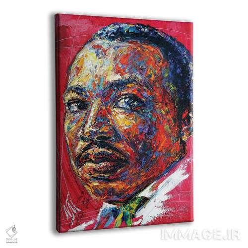 تابلو دکوراتیو مارتین لوتر کینگ اثر ناتاشا میلیوس - نمای پرسپکتیو محصول
