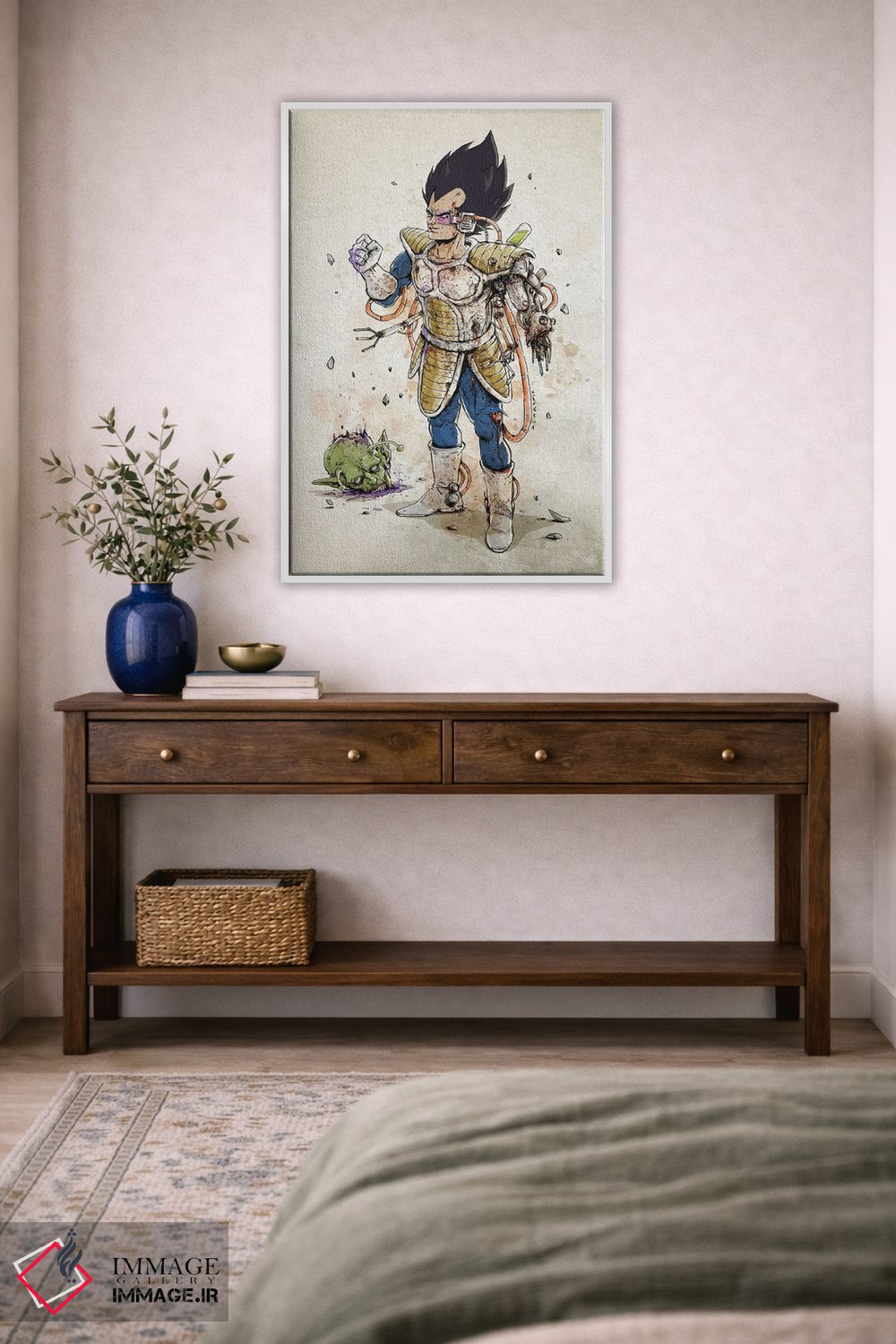 تابلو دکوراتیو وجیتا زنگ زده اثر نیکو دی متیا - D4W