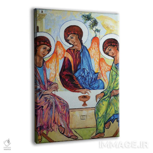 تابلو دکوراتیو تثلیث مقدس اثر ناتاشا میلیوس - نمای پرسپکتیو محصول