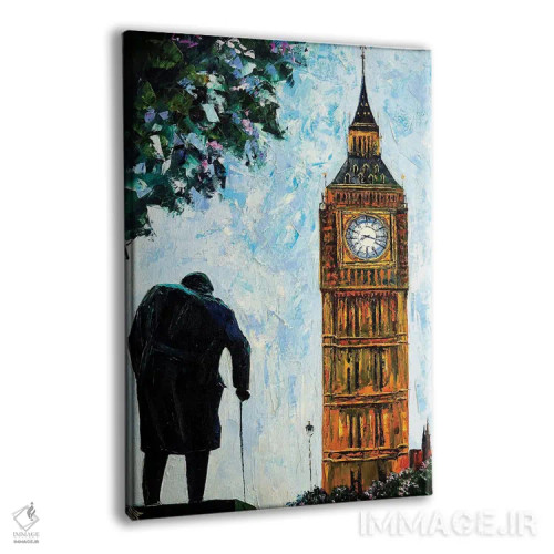 تابلو دکوراتیو بیگ بن اثر ناتاشا میلیوس - نمای پرسپکتیو محصول