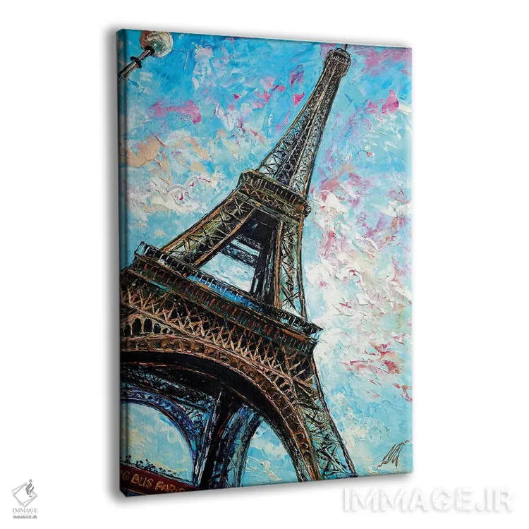 تابلو دکوراتیو Paris,منظره اتوبوس بزرگ، پاریس اثر ناتاشا میلیوس - نمای پرسپکتیو محصول