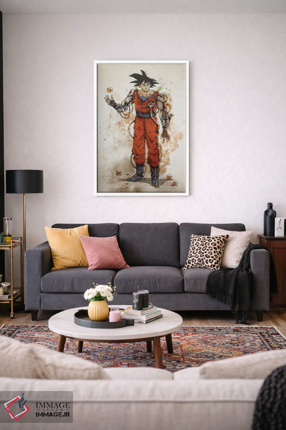 تابلو دکوراتیو گوکو زنگ زده اثر نیکو دی متیا - D3W