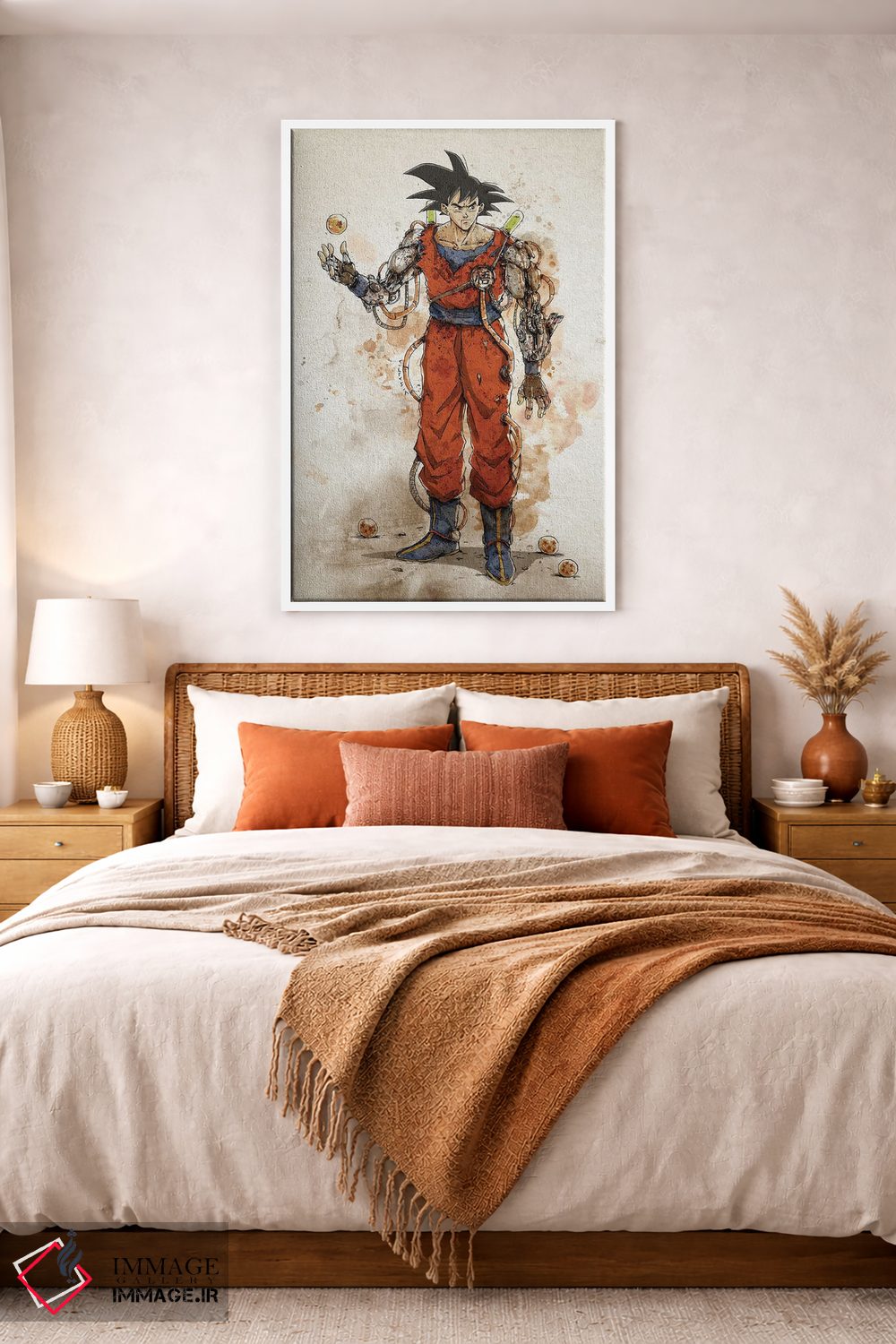 تابلو دکوراتیو گوکو زنگ زده اثر نیکو دی متیا - D4W