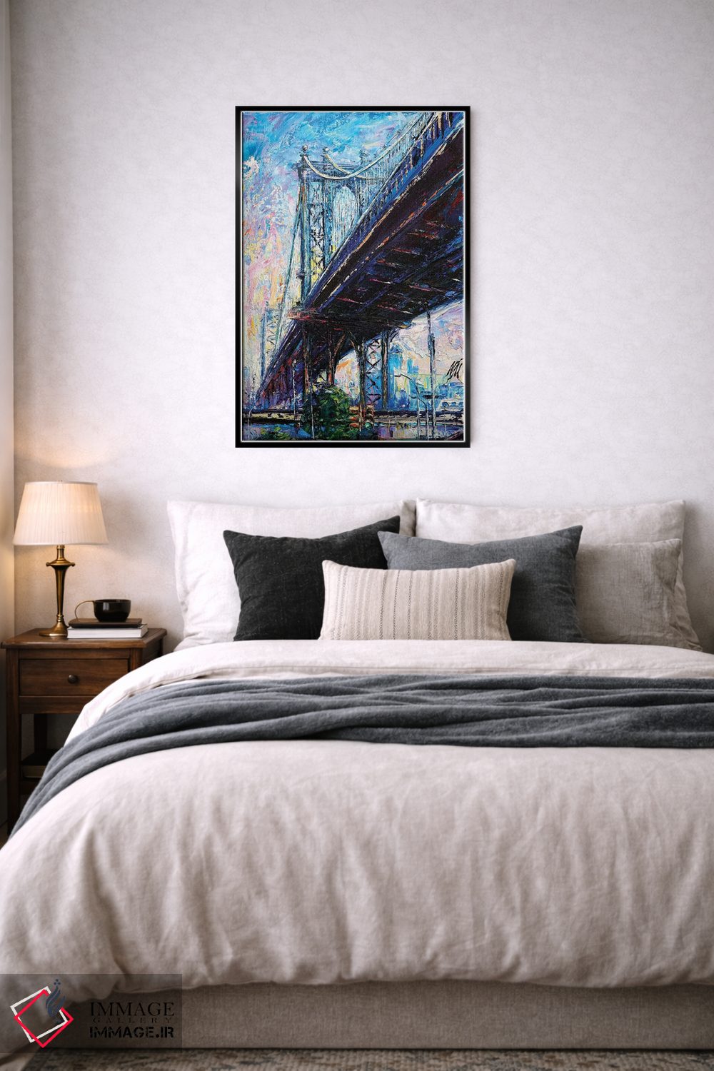 تابلو دکوراتیو پل منهتن اثر ناتاشا میلیوس - D5B