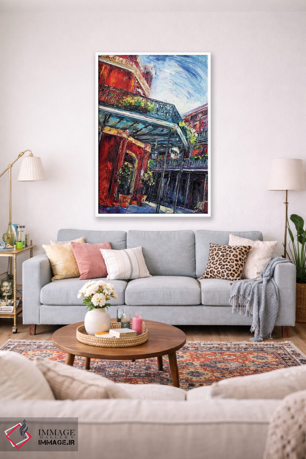 تابلو دکوراتیو موریل ها اثر ناتاشا میلیوس - D1W