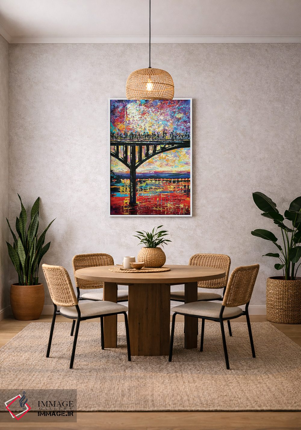 تابلو دکوراتیو پل کنگرس اونیو اثر ناتاشا میلیوس - D2W