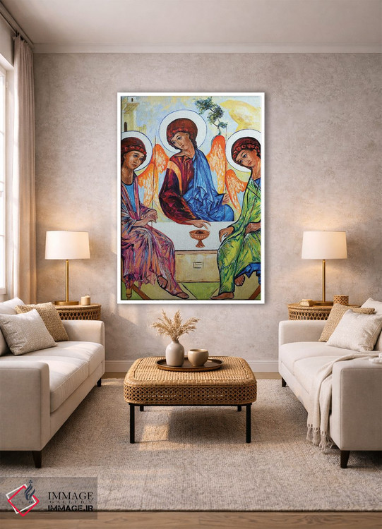 تابلو دکوراتیو تثلیث مقدس اثر ناتاشا میلیوس - D1W