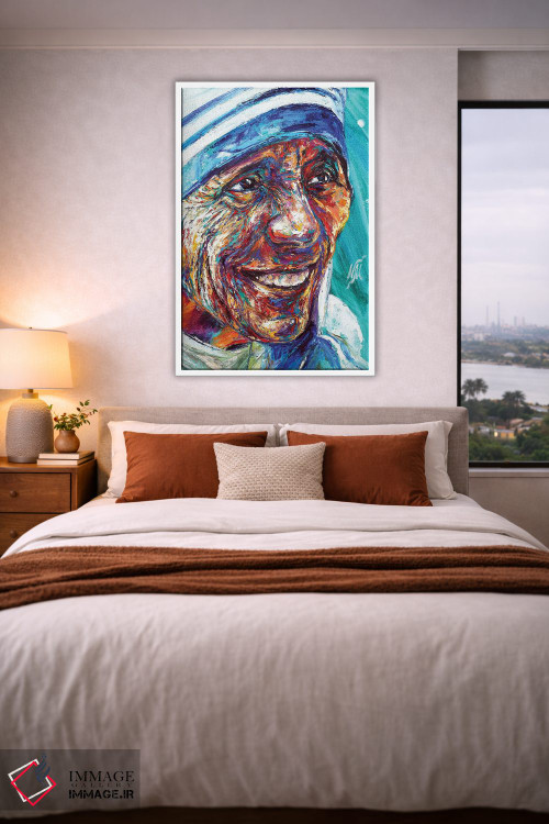 تابلو دکوراتیو مادر ترزا اثر ناتاشا میلیوس - D2W