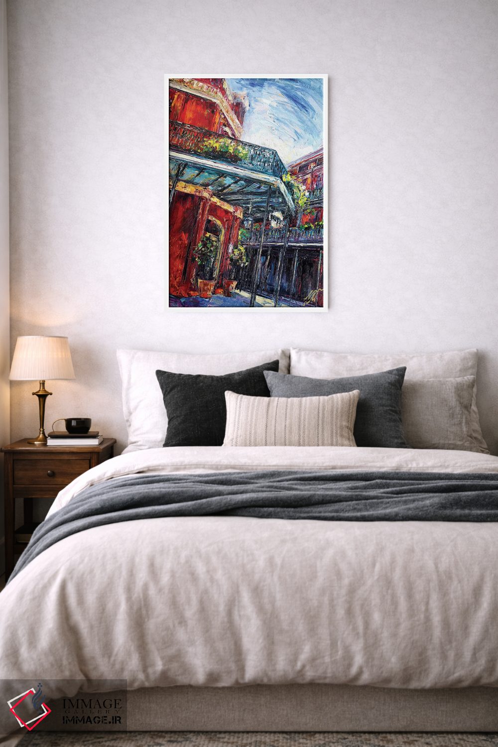 تابلو دکوراتیو موریل ها اثر ناتاشا میلیوس - D5W