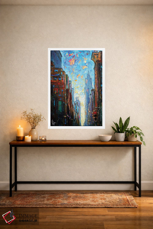 تابلو دکوراتیو چراغ راهنمایی اثر ناتاشا میلیوس - D1W