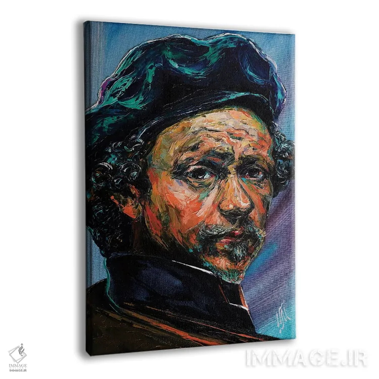 تابلو دکوراتیو رامبرانت اثر ناتاشا میلیوس - نمای پرسپکتیو محصول