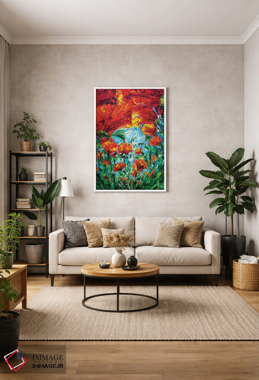 تابلو دکوراتیو زیر آن اثر ناتاشا میلیوس - D1W