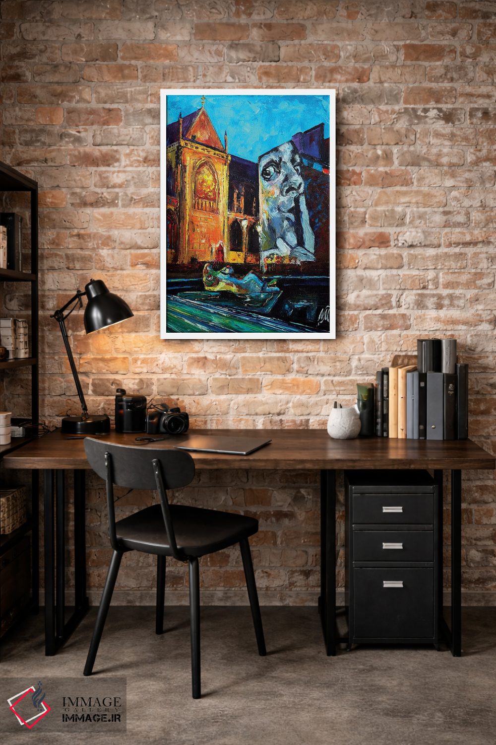 تابلو دکوراتیو میدان ایگور استراوینسکی اثر ناتاشا میلیوس - D2W