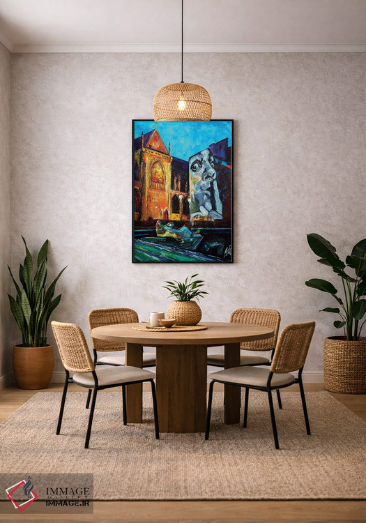 تابلو دکوراتیو میدان ایگور استراوینسکی اثر ناتاشا میلیوس - D3B