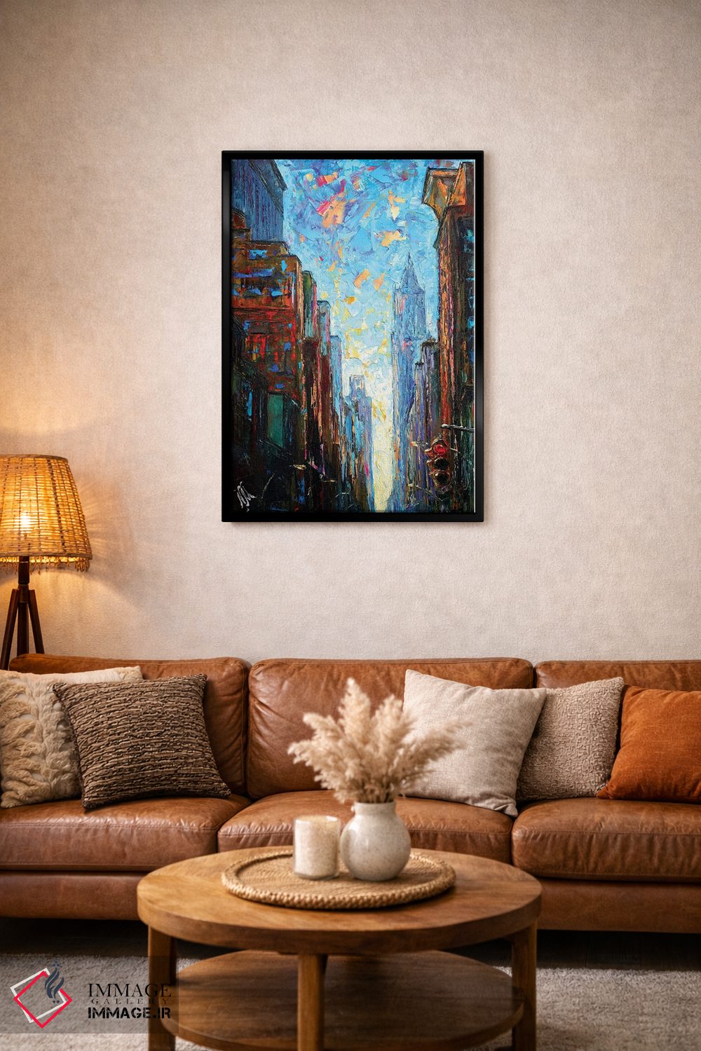 تابلو دکوراتیو چراغ راهنمایی اثر ناتاشا میلیوس - D3B