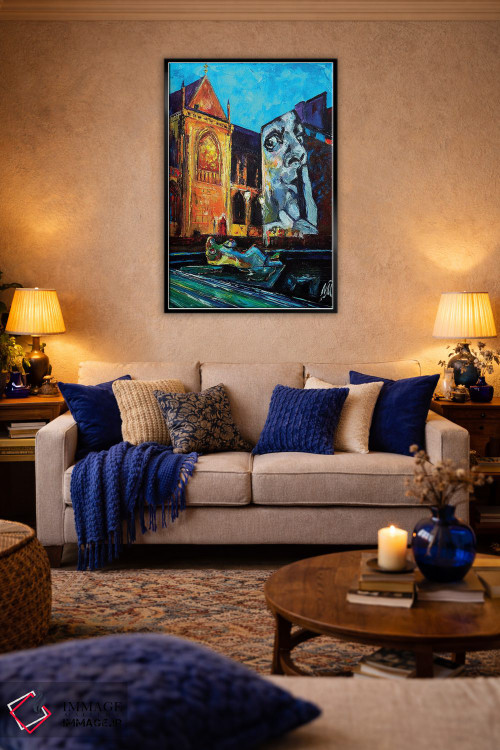 تابلو دکوراتیو میدان ایگور استراوینسکی اثر ناتاشا میلیوس - D4B