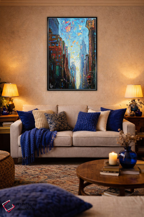 تابلو دکوراتیو چراغ راهنمایی اثر ناتاشا میلیوس - D5B