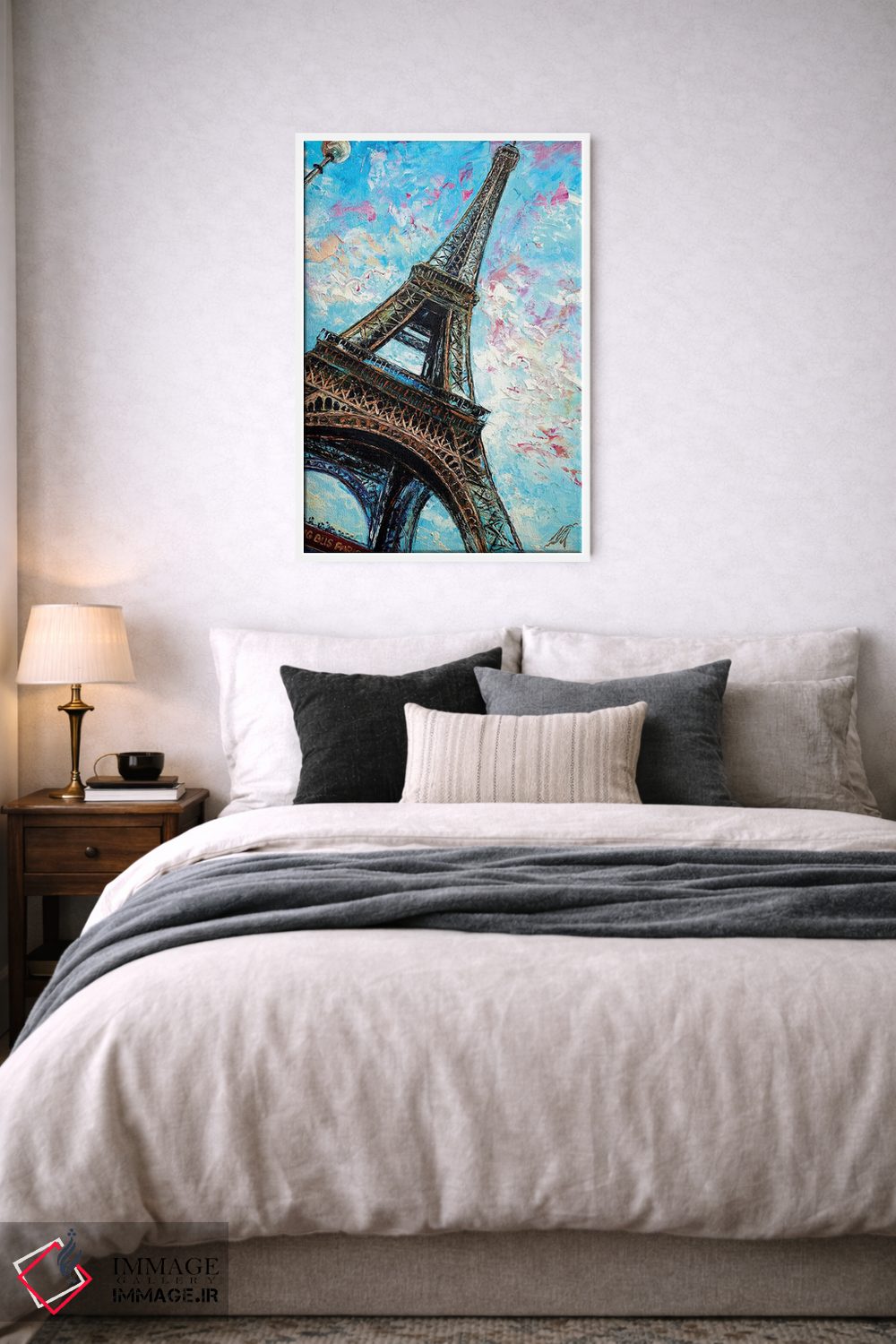 تابلو دکوراتیو Paris,منظره اتوبوس بزرگ، پاریس اثر ناتاشا میلیوس - D5W