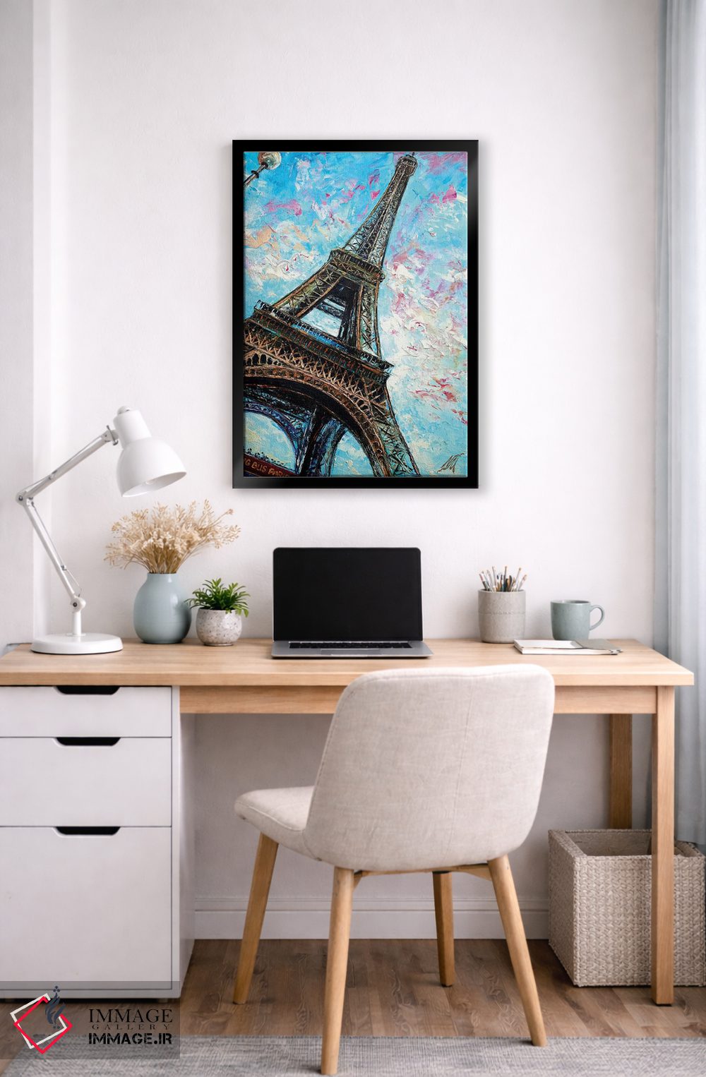 تابلو دکوراتیو Paris,منظره اتوبوس بزرگ، پاریس اثر ناتاشا میلیوس - D6B