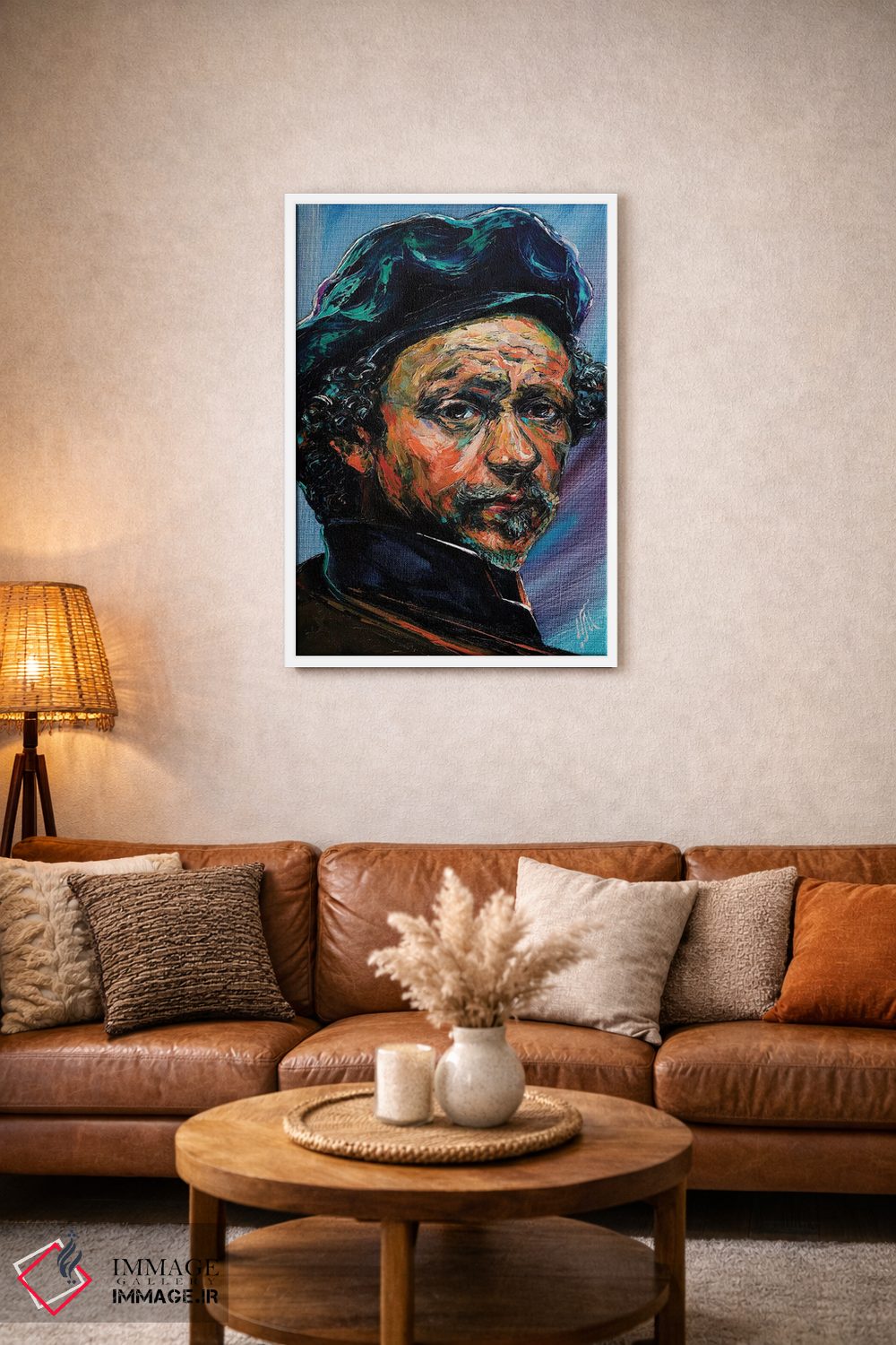 تابلو دکوراتیو رامبرانت اثر ناتاشا میلیوس - D2W