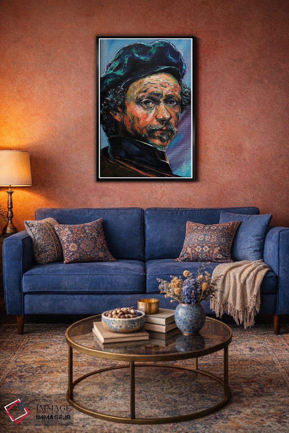 تابلو دکوراتیو رامبرانت اثر ناتاشا میلیوس - D4B