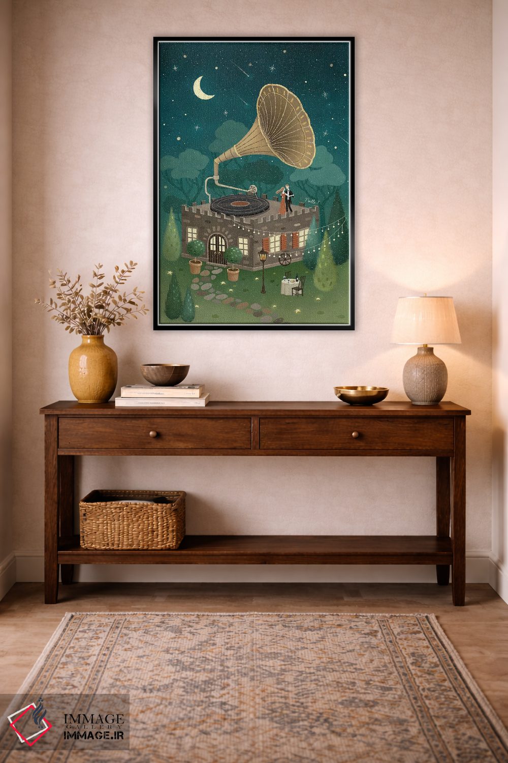 تابلو دکوراتیو رقص زیر ستارگان اثر نوئل. تی - D3B