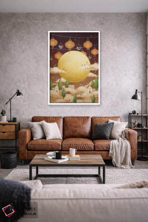 تابلو دکوراتیو جشن نیمه پاییز اثر نوئل. تی - D1W