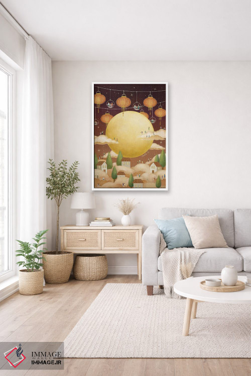 تابلو دکوراتیو جشن نیمه پاییز اثر نوئل. تی - D3W