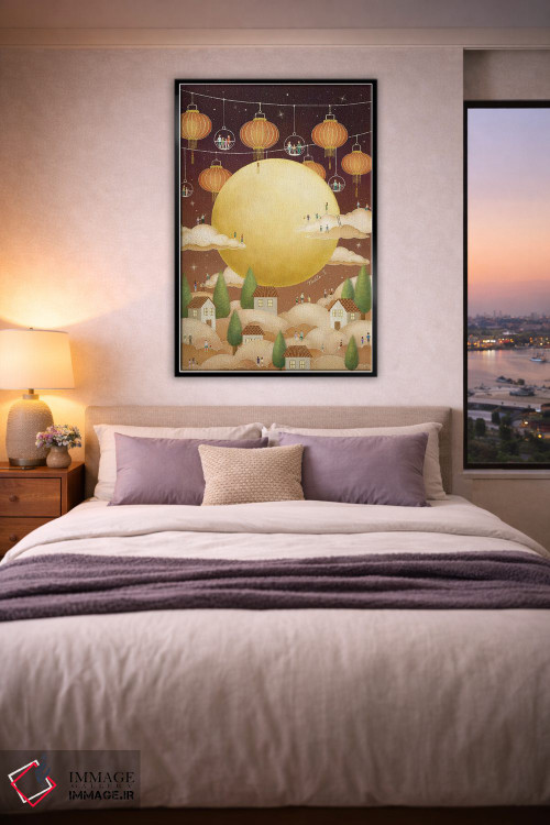 تابلو دکوراتیو جشن نیمه پاییز اثر نوئل. تی - D4B