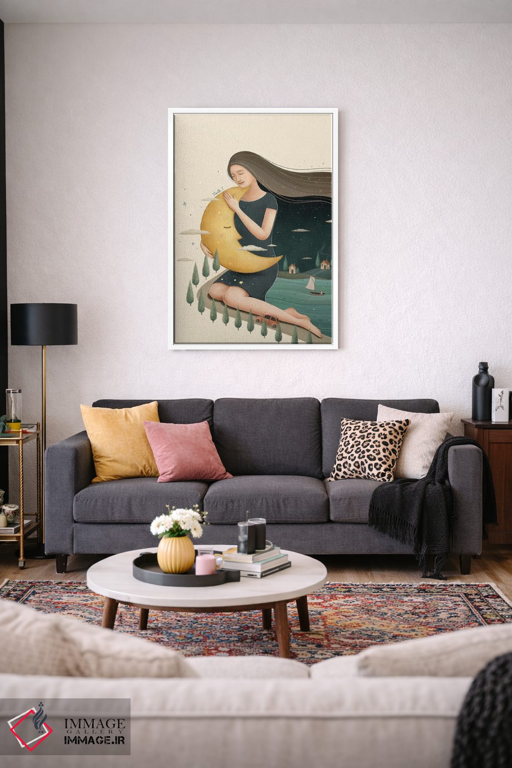 تابلو دکوراتیو بازگشت به خانه اثر نوئل. تی - D2W