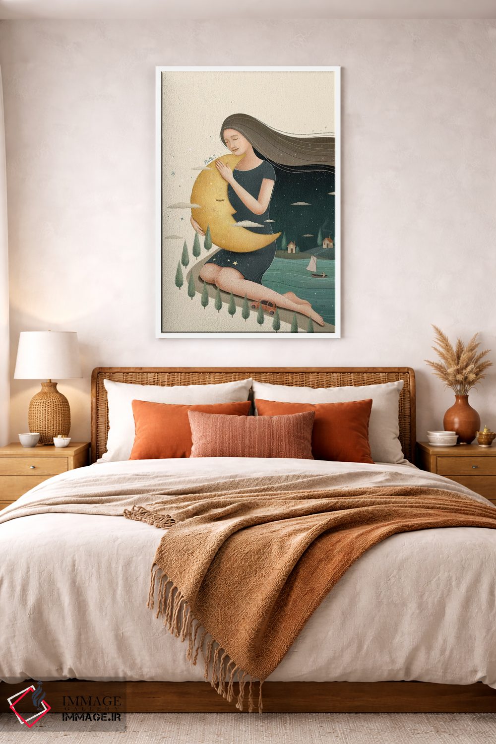 تابلو دکوراتیو بازگشت به خانه اثر نوئل. تی - D3W