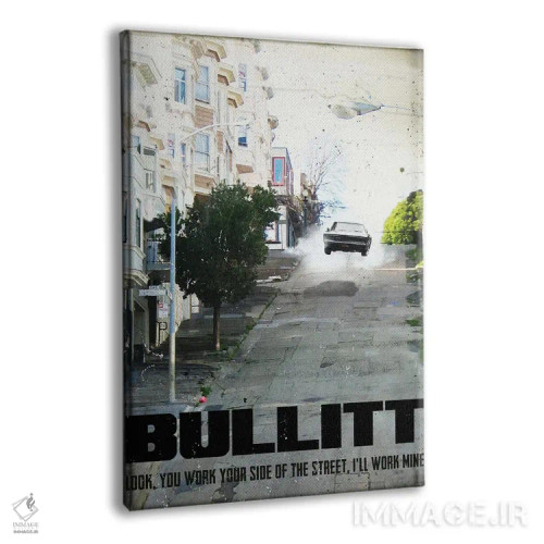 تابلو دکوراتیو هنر فیلم سفر بولیت اثر ۲ توست دیزاین - نمای پرسپکتیو محصول